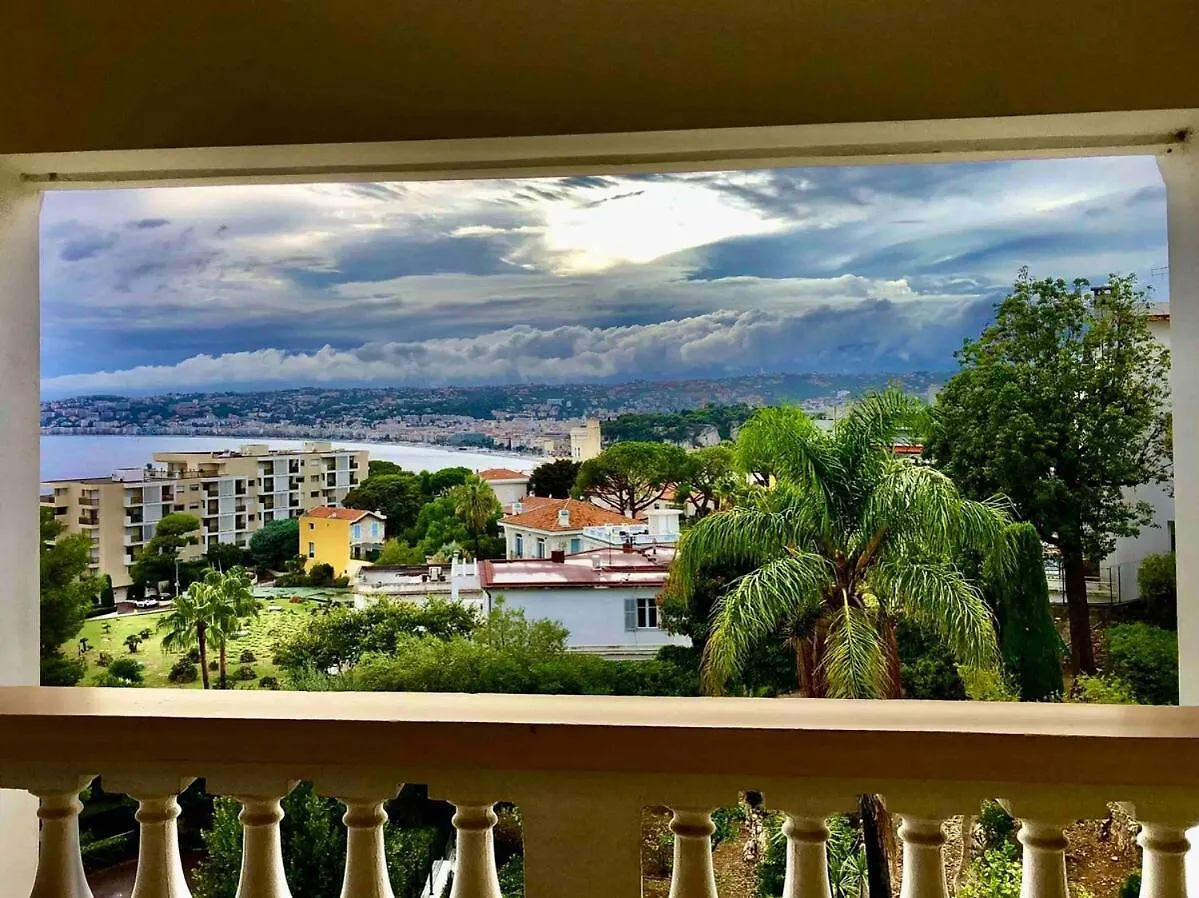 Villa Vistamar Appartement Avec Terrasse & Vue Mer Nice France