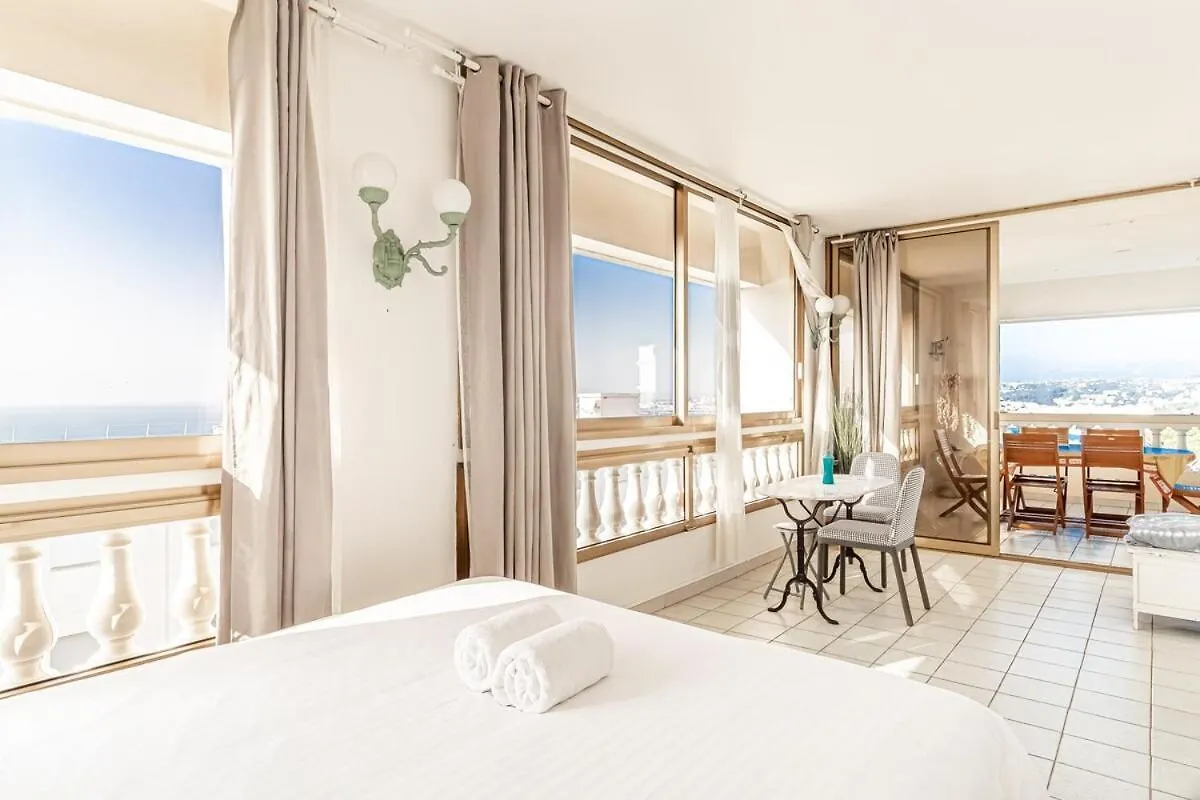 Villa Vistamar Appartement Avec Terrasse & Vue Mer Nice 0*,  France