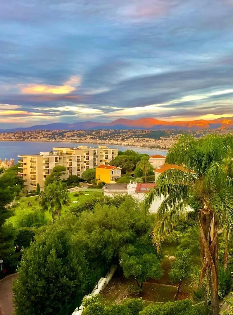 Villa Vistamar Appartement Avec Terrasse & Vue Mer Nice Apartment